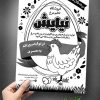 پوستر تخم مرغ فروشی