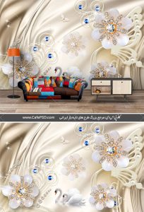 فایل psd کاغذ دیواری