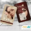 کارت ویزیت آرایشگاه زنانه لاکچری