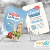کارت ویزیت آژانس هواپیمایی