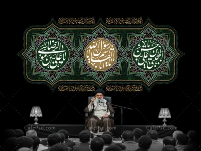بنر رحلت پیامبر شهادت امام حسن و شهادت امام رضا