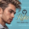 طرح کارت ویزیت آرایشگاه مردانه