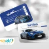 کارت ویزیت تشخیص رنگ لایه باز