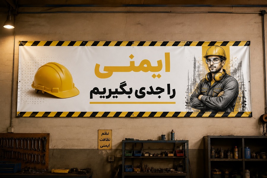 بنر ایمنی و نقش آن در فرهنگ‌سازی HSE + دانلود فایل